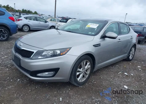 2013 Kia Optima Ex из США, поврежденный, VIN 5XXGN4A7XDG244715